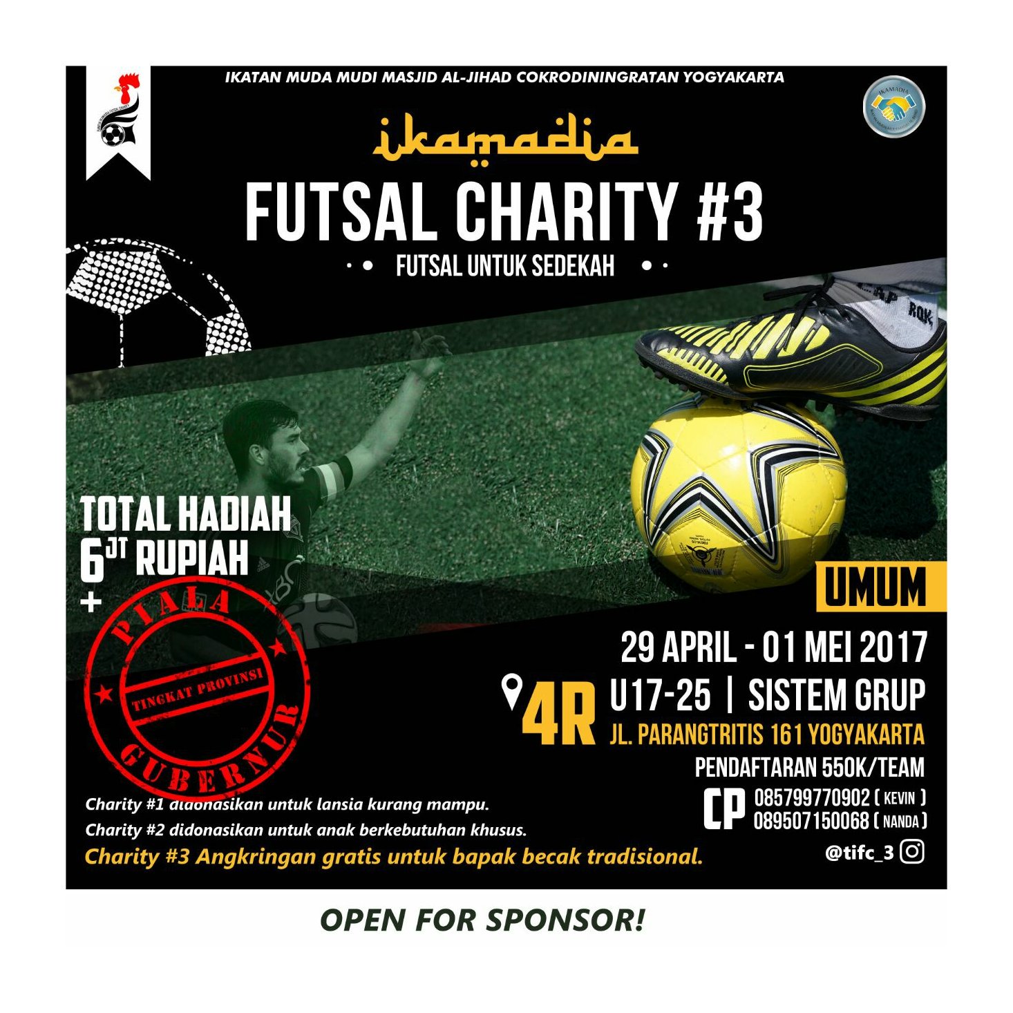 Kompetisi Futsal, IKAMADIA Futsal Charity #3